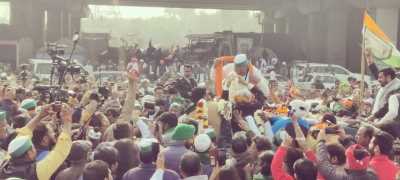 किसानों ने सिंघु और टीकरी बॉर्डर के बाद पूर्ण रूप से खाली किया गाजीपुर बॉर्डर